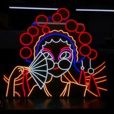 Farbe ändern intelligente LED-Neonbeleuchtung landschaftlich gestalten Dekoration Rgb-Atmosphären-Lampen Flex Neon Sign