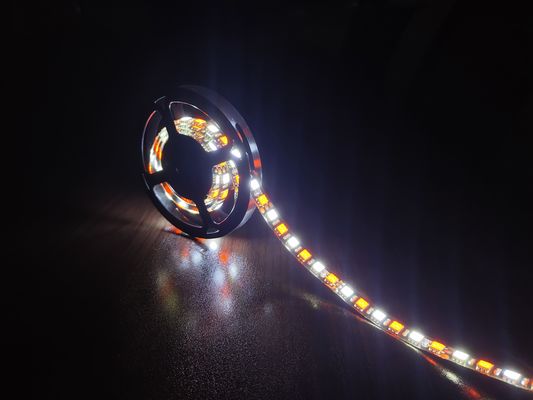 Kundenspezifischer geführter Streifen 5050 IP65 12V 96leds/M CCT für Dekor im Freien
