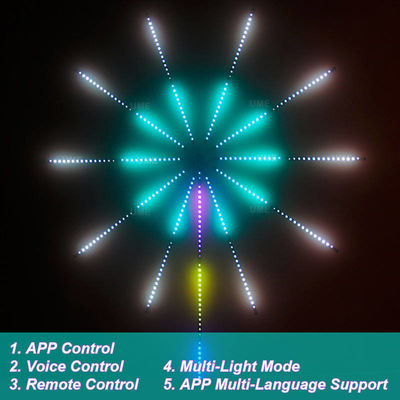 Musik-Licht Musik-Synchronisierungs-Feuerwerks-Smarts LED