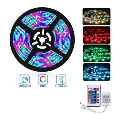 Intelligente Musik-Synchronisierung flexibler Rgb CRESTIN 16.4ft RGB führte Neonbeleuchtungs-WiFi APP