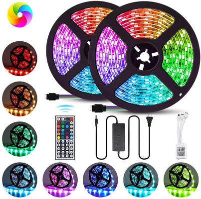 Intelligente Musik-Synchronisierung flexibler Rgb CRESTIN 16.4ft RGB führte Neonbeleuchtungs-WiFi APP