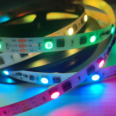 6 zu 36V 15M 5050 Musik-Licht-Licht-Musik-Synchronisierungs-Farbändern RGB Smart LED flexibel