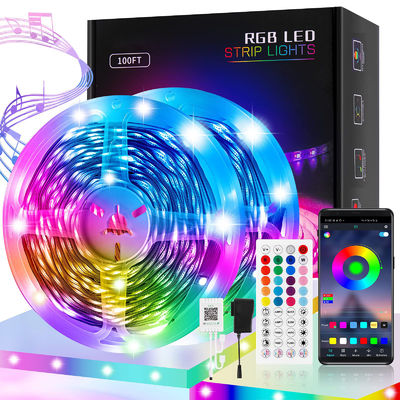 Flexibles Neonlicht der intelligente solide kontrollierte Musik-reagierendes geführtes Licht-Musik-Synchronisierungs-5050