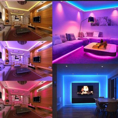 Führte wasserdichtes intelligentes LED Musik-Licht RGB 5V Fernsehhintergrundbeleuchtung 5050 USB-Farbdas ändern