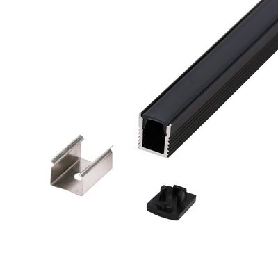 Aluminiumprofil Mini Recessed Squares LED AL 0809 für Innenarchitektur-Decke im Freien