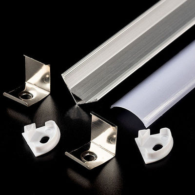 1616 IP20 LED-Aluminiumprofil, 110 lm, V-förmige Aluminium-Kanal-Schrankleuchte
