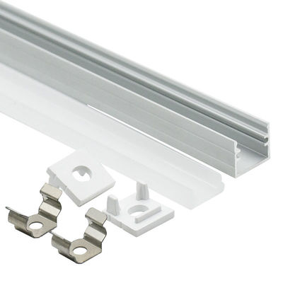 1212 3m Eckaluminiumprofil-geführter Aluminiumlichtschacht mit Diffusor PC Abdeckung