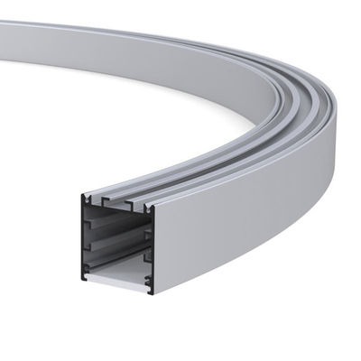90lm kurvte rundes S formen LED-Aluminiumprofil kurvte geführte Verdrängung 2700K