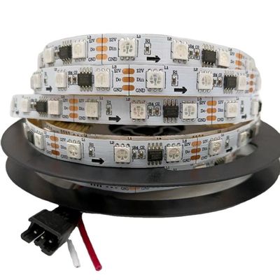 Zugängliches LED Licht 24V Aclorol programmierbare 5050 WS2811 Digital LED flexiblen Streifen-