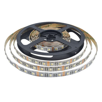 24V SMD 5050 Rgbw führte Streifen 4 in warmer weißer heller 5m wasserdichter Neonbeleuchtung 1 für im Freien