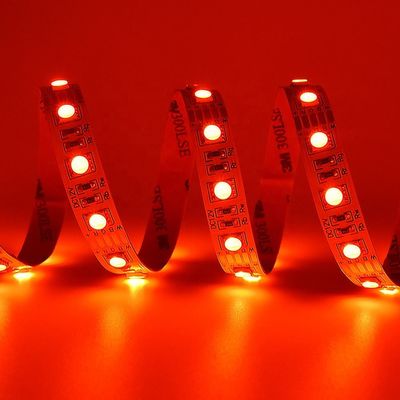 24V SMD 5050 Rgbw führte Streifen 4 in warmer weißer heller 5m wasserdichter Neonbeleuchtung 1 für im Freien
