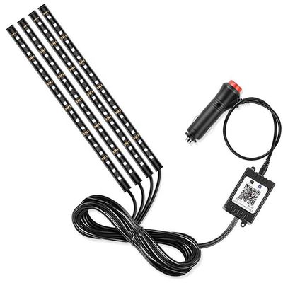SMD 5050 RGB änderte Auto-Innenausstattungs-Atmosphären-Licht der Auto-Licht-Lampen-LED