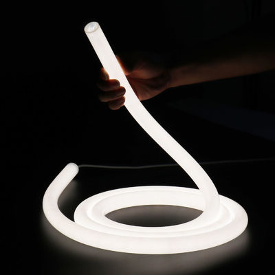 360 Grad-leuchtender geführter Streifen-Licht-Diffusor ringsum 360 Silikon-Seil-Neonröhre-Licht