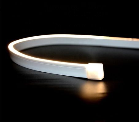 Flexibles geführtes Neonsilikon-Streifen DC 12V 24V 6 x 12mm wasserdichte Leuchtreklame im Freien