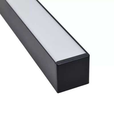 lineare Beleuchtung 6500K LED streift u-Aluminiumprofil-Kanal-lineare geführte Leuchte ab