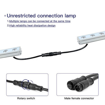 DC24V IP65 24W LED DMX programmierbare Rgb beleuchtend Lichter RGB RGBW Weihnachts