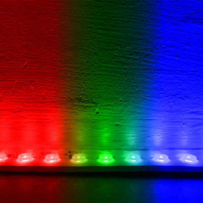 Wasserdichtes flexibles Dmx steuerte Lichter, die programmierbarer Rgb Stangen-Pixel 36 IP67 führte