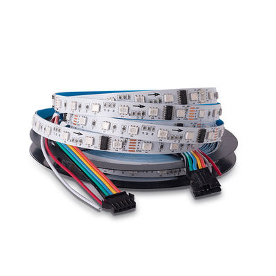 Hohes helles DC24V zugängliche LED DMX 512 12v zugänglichen Rgb beleuchtend führte Streifen für Stangen KTV usw.