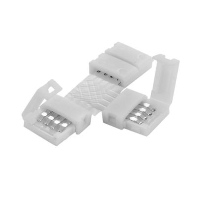 10mm 4 Pin Led Rgb Connector 10mm 4 Pin LED zusätzliches L T X Form Unwired Gapless Solderless