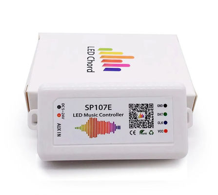 APP Bluetooth Rgb führte Musik-Prüfer-For Pixel Light-Streifen WS2812B WS2811 SP107E