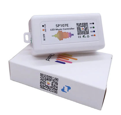APP Bluetooth Rgb führte Musik-Prüfer-For Pixel Light-Streifen WS2812B WS2811 SP107E