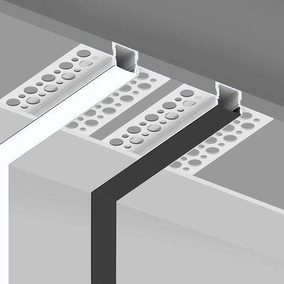 LED-Licht streift Aluminiumkanal mit PC Abdeckung vertieftem Trockenmauer-Gips-Gips geführtem Aluminiumprofil ab