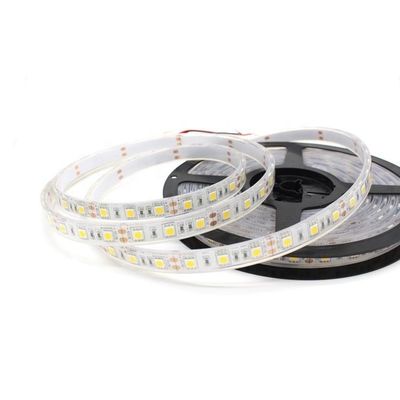 Warmer weißer LED flexibler Streifen 5M IP68 5050