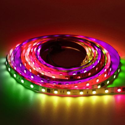 Zugänglicher geführter heller zugänglicher geführter Streifen 24v RGBIC 5050 SMD Digital Streifen-60leds/M