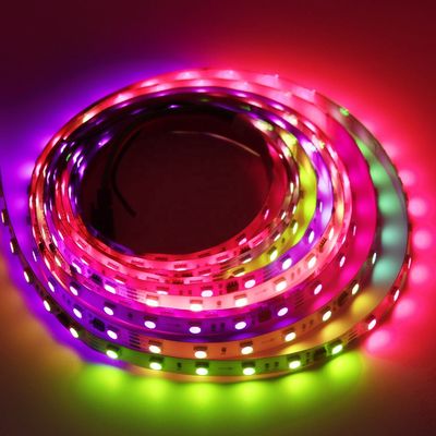 Zugänglicher geführter heller zugänglicher geführter Streifen 24v RGBIC 5050 SMD Digital Streifen-60leds/M