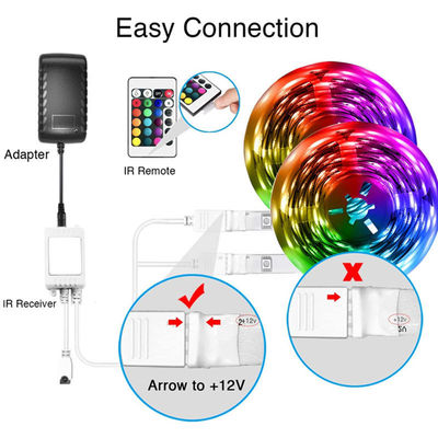 60Leds/M 5050 Neonbeleuchtung 5m 10m 15m Rgb Smart LED App-Steuerdirektübertragung für Schlafzimmer
