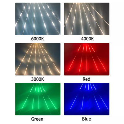 Der Streifenblinklichter 24V LED führten weiße jagende Streifen des flexiblen fließenden Wassers des Pferderennens smd2835 helles
