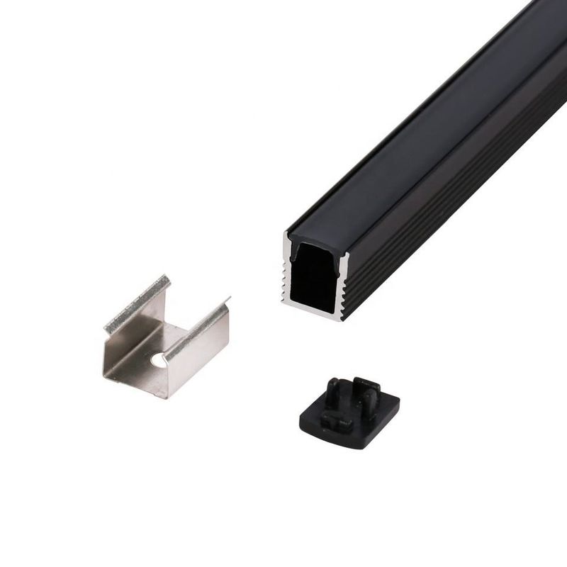 Aluminiumprofil Mini Recessed Squares LED AL 0809 für Innenarchitektur-Decke im Freien