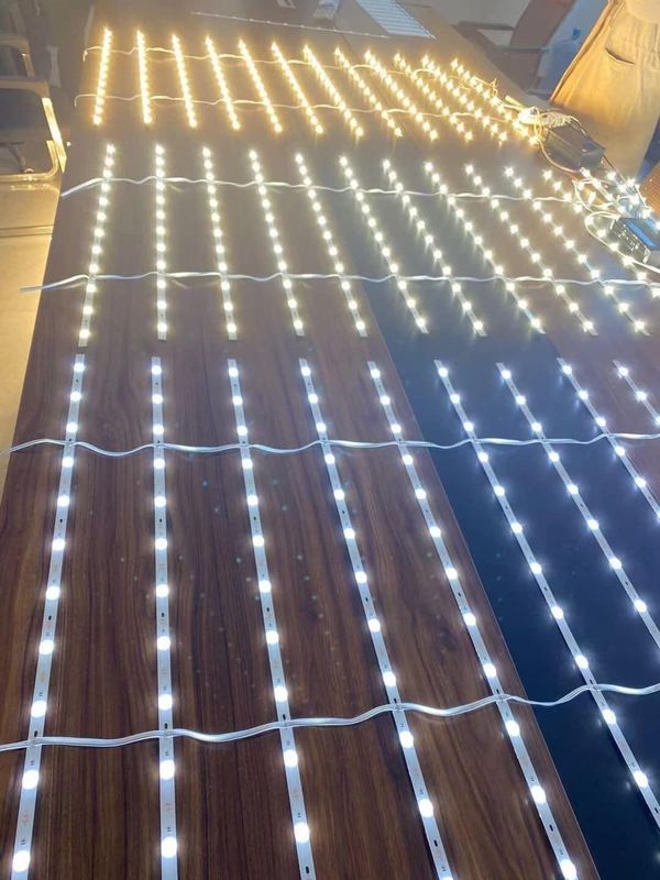 15w lineare beleuchtende Streifen der hohen Leistung LED führten Stange 12v Smd 3030 mit Linse