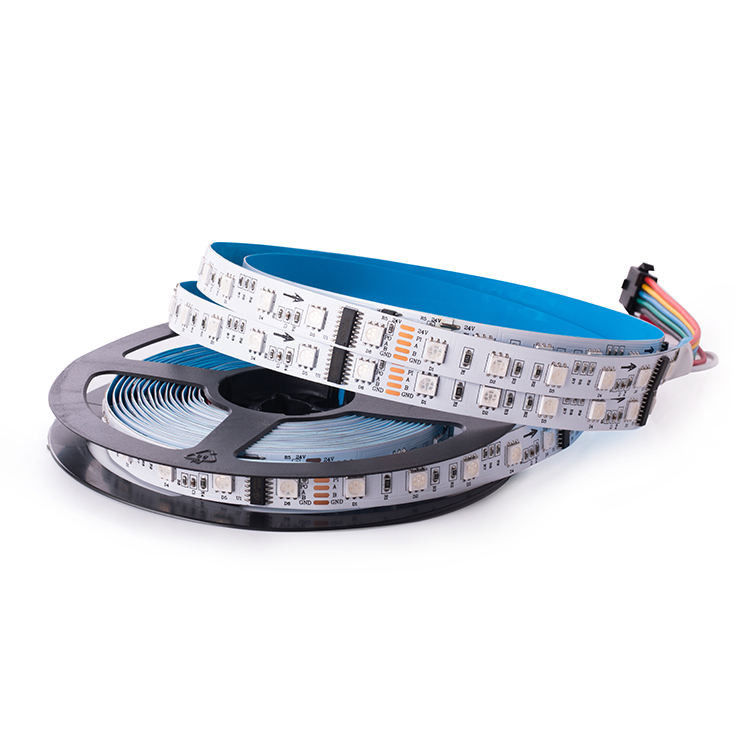 Hohes helles DC24V zugängliche LED DMX 512 12v zugänglichen Rgb beleuchtend führte Streifen für Stangen KTV usw.