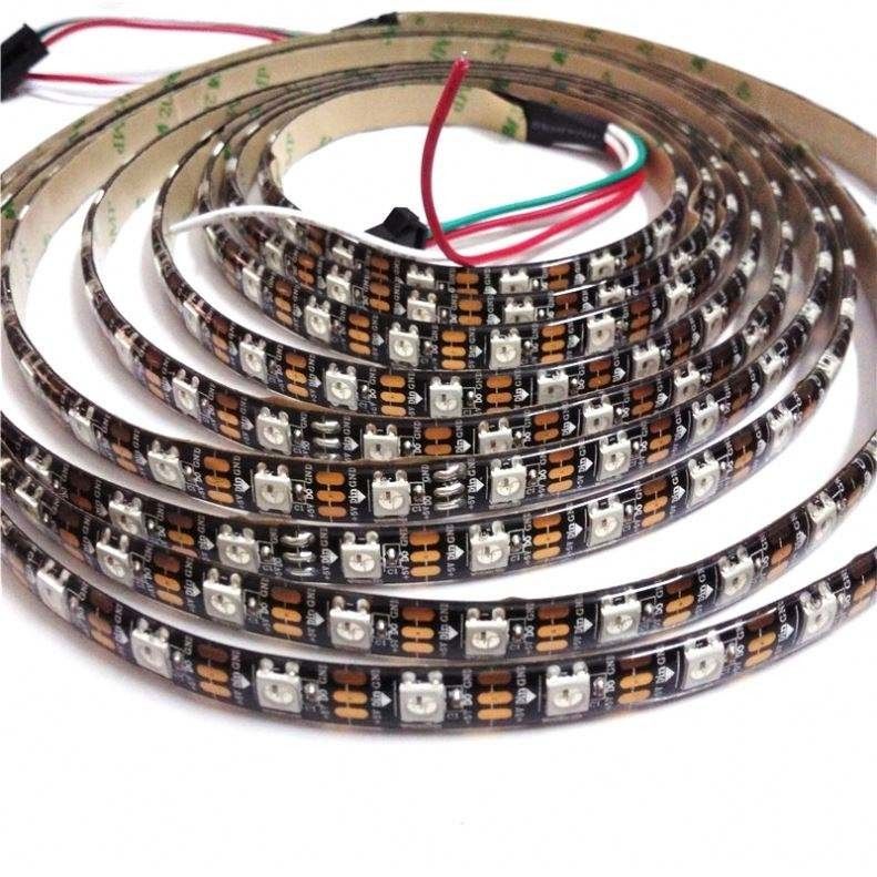 Wasserdichte Dmx 5050 intelligentes LED zugängliches RGB Pixel WS2812 Stimmungs-Licht-Streifen-Digital 12v