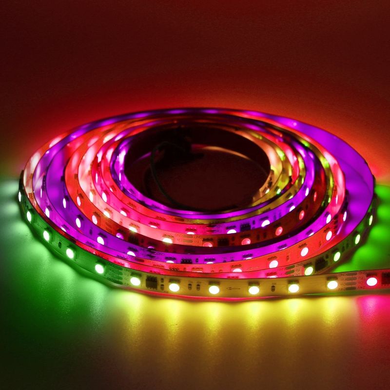 Zugänglicher geführter heller zugänglicher geführter Streifen 24v RGBIC 5050 SMD Digital Streifen-60leds/M